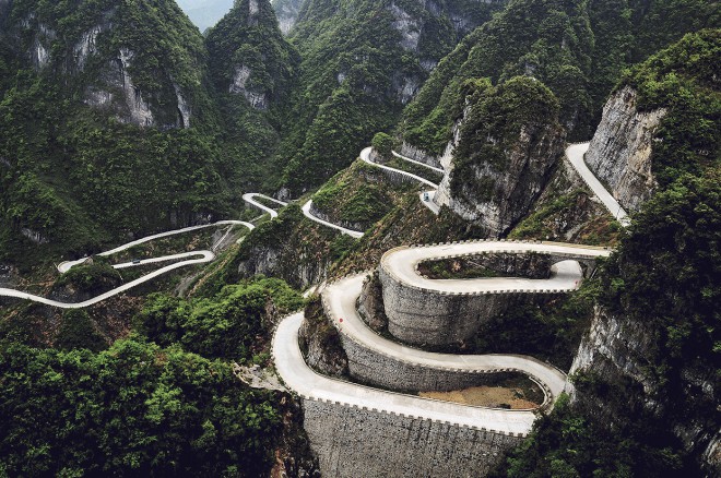 中国天门山路