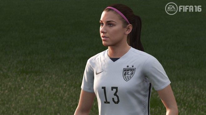 Alex Morgan (USA) in FIFA 16.