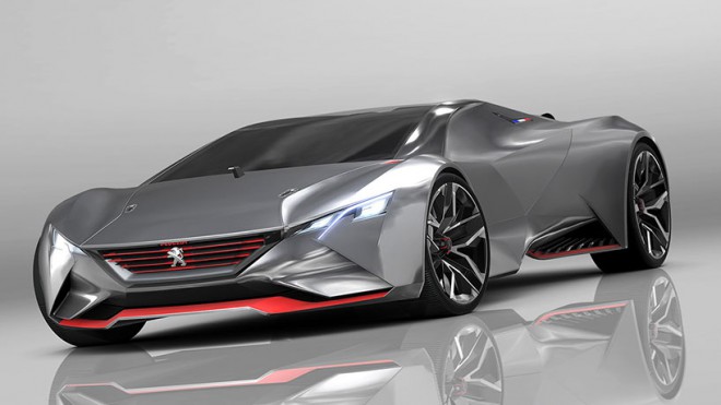 Peugeot Vision Gran Turismo er så lav at en storfot ville kjørt over den.