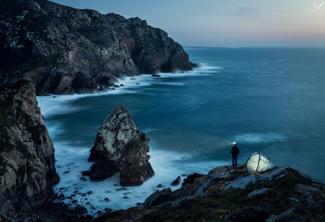 The Heimplanet Fistral inflatable tent will become one with its surroundings.