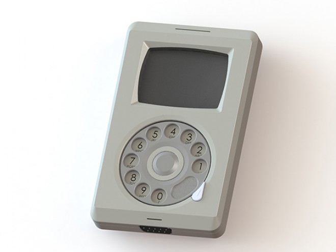 Če bi imel iPhone živel v osemdesetih.