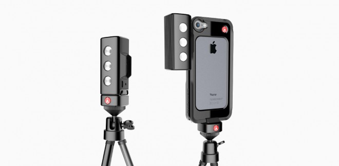 Etui fotograficzne Manfrotto Klyp+ to duży plus dla iPhone'a.