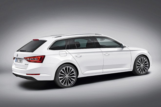 Nye Škoda Superb Combi vil ta et ekstra kvalitativt sprang sammenlignet med forgjengeren.