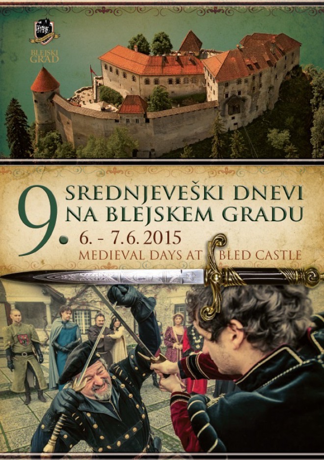 Lani so Srednjeveški dnevi na Blejskem grad privabili preko 3500 obiskovalcev.