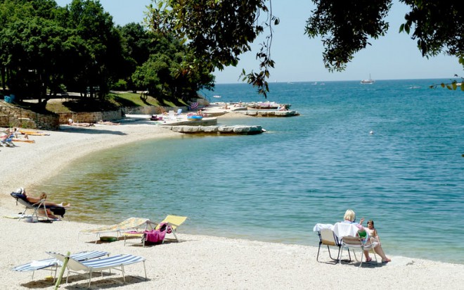 Nudist beach Valalta, Rovinj