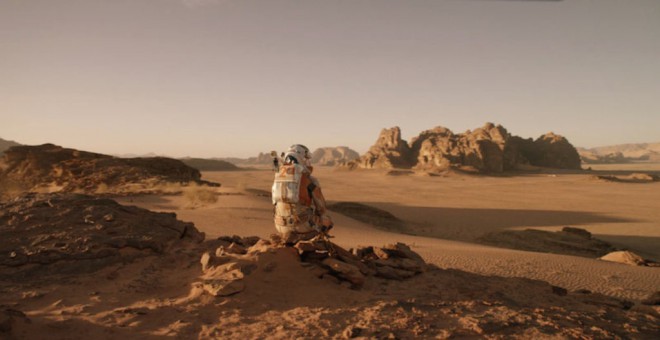 Matt Damon er strandet på Mars.