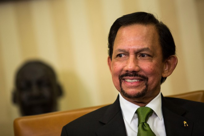Wicemistrz Haji Hassanal Bolkiah.