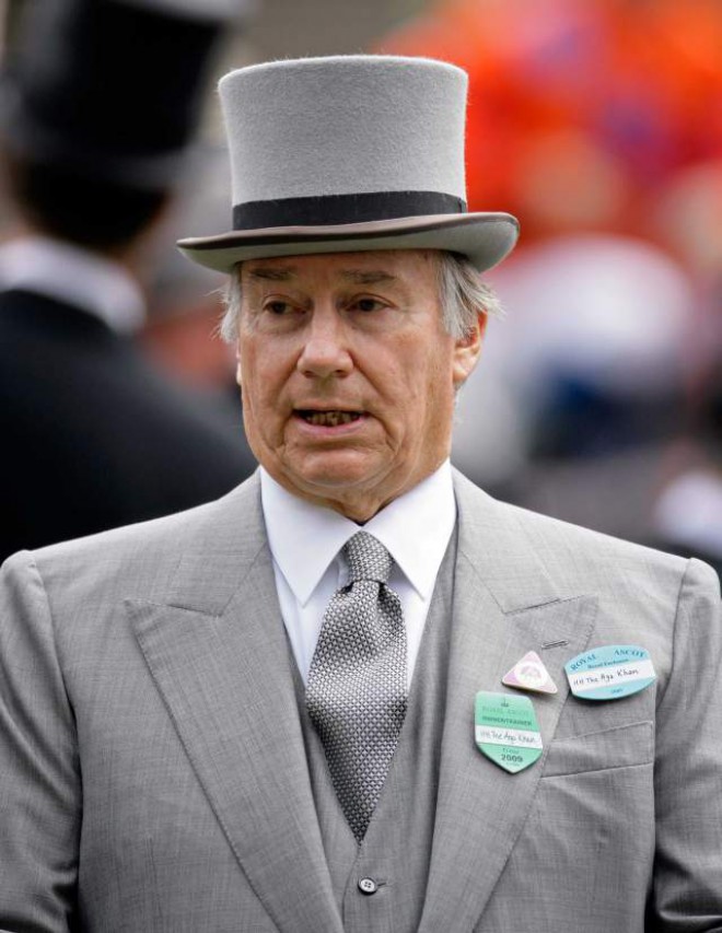 Książę Aga Khan IV, mieszkający we Francji.