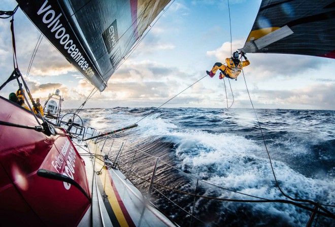 With the wind in the sails around the world.