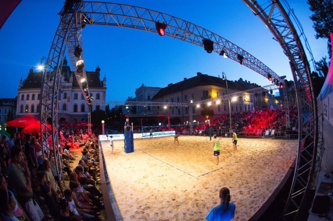 The Ljubljana Beach Volley Challenge is returning to Kongresni trg.