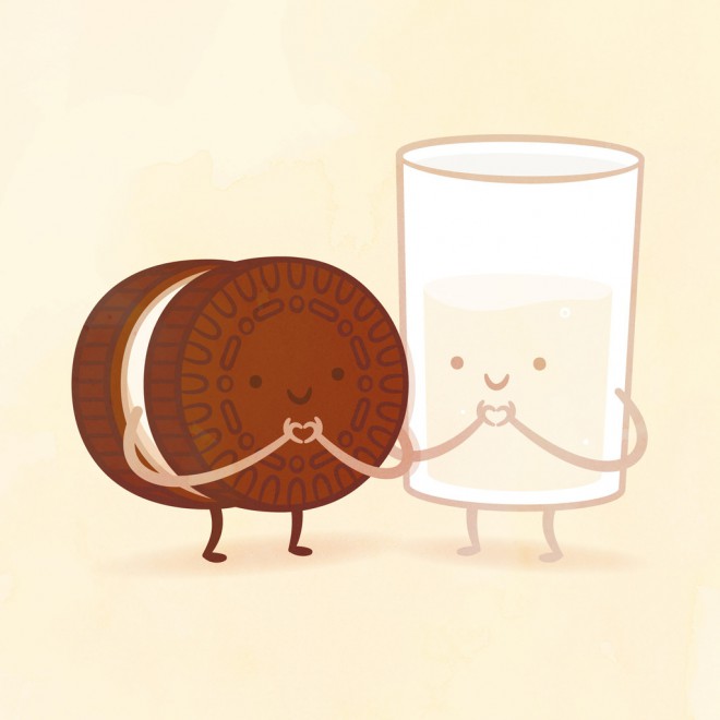 Biscotti e latte: una combinazione a cui raramente qualcuno può resistere.