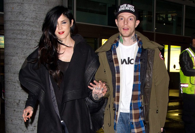 Kat Von D in Deadmau5