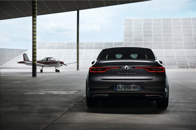 The biggest design surprise of the Talisman is the rear lights.