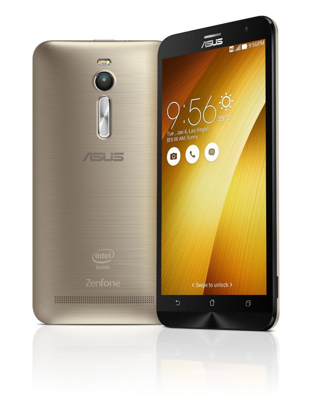 Asus ZenFone 2 je na voljo v petih različnih barvah.