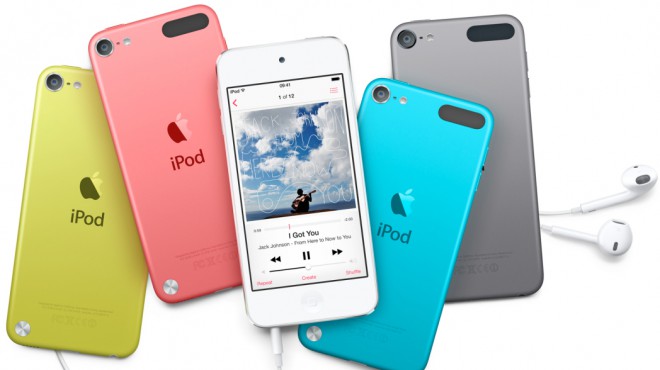 iPod Touch, 5. generácia hudobných prehrávačov Apple.