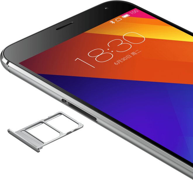 The Meizu MX5 smartphone comes with dual SIM support.