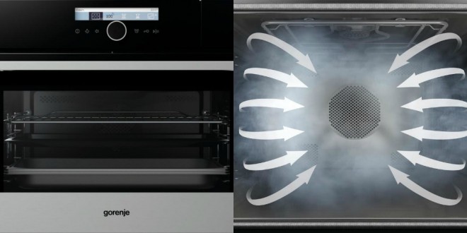 New Gorenje combined steam oven and MultiSteam 360° function
