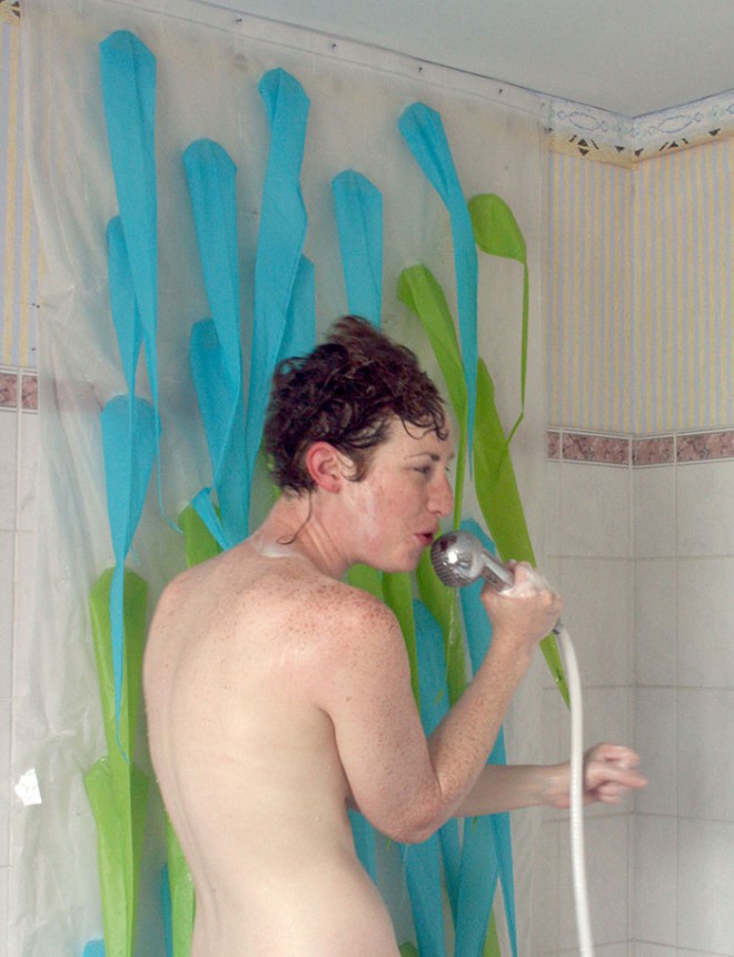 The end of the shower indefinitely.