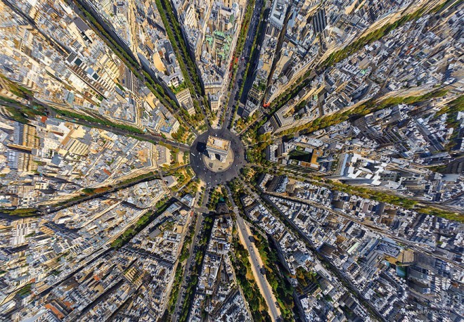 Arc de Triomphe, Paris, Frankreich