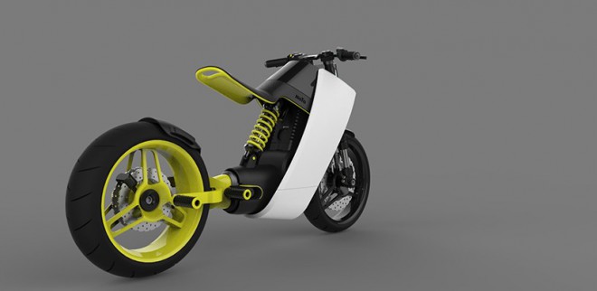 Moto ima vse, kar imajo klasični motocikli, a je precej bolj domiseln.