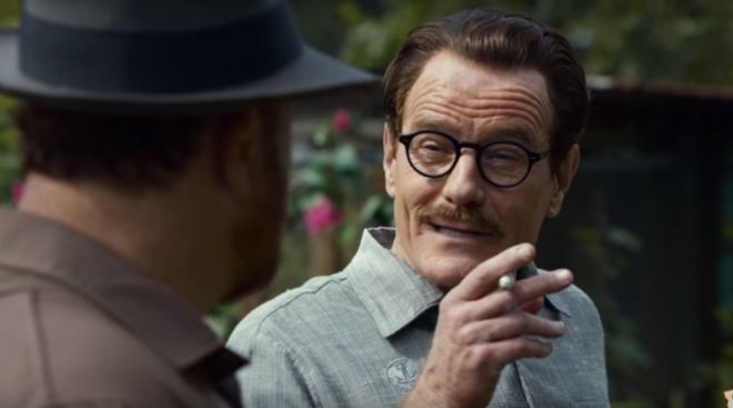 Bryan Cranston kot Dalton Trumbo.