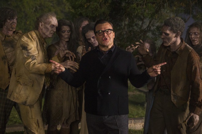 Jack Black v Kurji polti lovi pošasti in duhove, ki jih je ustvaril v svoji glavi, zdaj pa sejejo strah po mestu in ne le v domišljiji najstnikov.