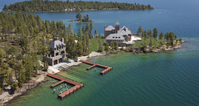 Otok Shelter Island, Montana 