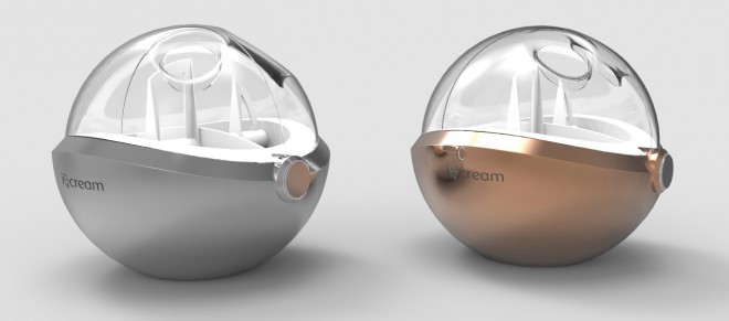 iScream - Slovenian smart home appliance for making ice cream.