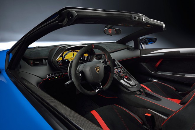 The Aventador LP 750-4 SuperVeloce Roadster is Lamborghini's first SuperVeloce convertible.