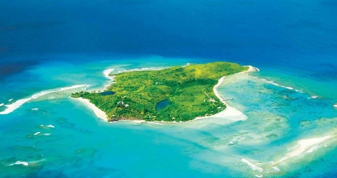Otok Necker Island, Britanski Deviški otoki  