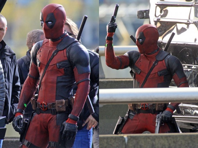 Deadpool's movie costume is faithful to that of the comics.