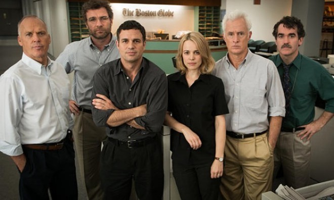 Die Crew aus dem Film Spotlight.