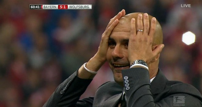 Jopa Guardiola ei voinut uskoa silmiään.