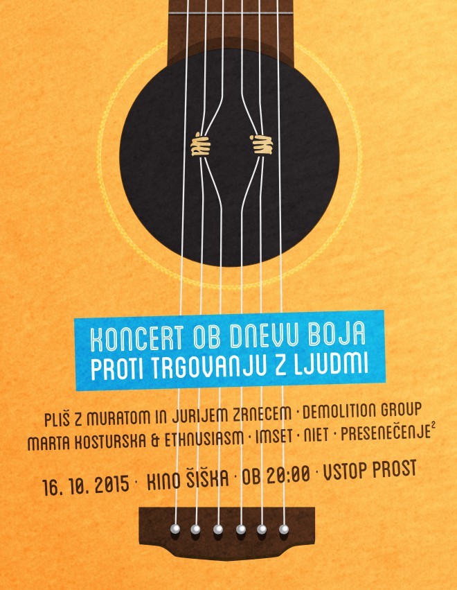 Brezplačen koncert za dober namen, ki ga ne smete zamuditi.