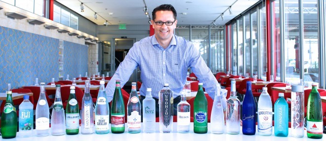 The job of a water sommelier is easy on the surface.