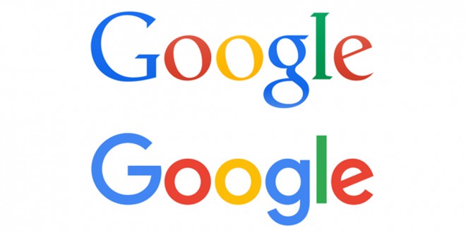 Google 로고 - 이전과 현재 :) 