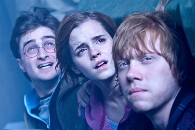 Vores foretrukne troldmandstrio - Harry, Ron og Hermione
