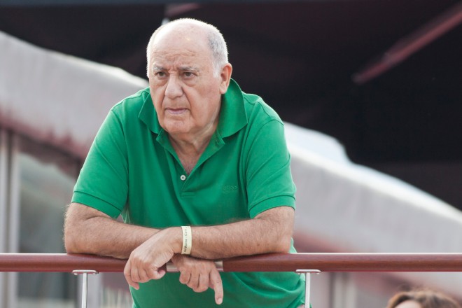 Espanjalainen miljardööri Amancio Ortega