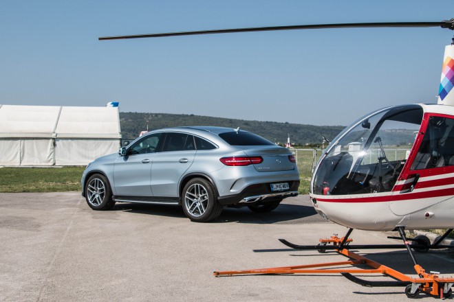 Čustveni nabolj je glavni adut GLE Coupe. 