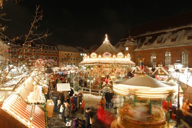 Julemesse for barn i Nürnberg.