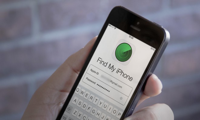 Aplikacija Find my iPhone.