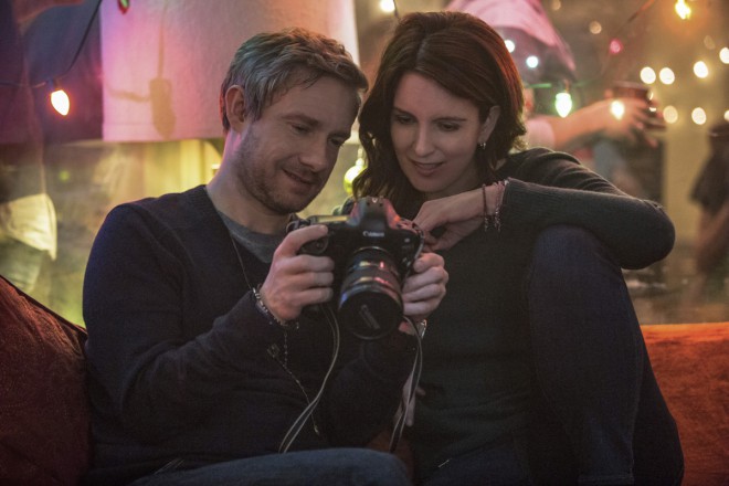 Tiny Fey ja Martin Freeman Whisky Tango Foxtrotissa.