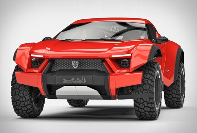Zarooq Sand Racer si podredi puščavo kot cesto.