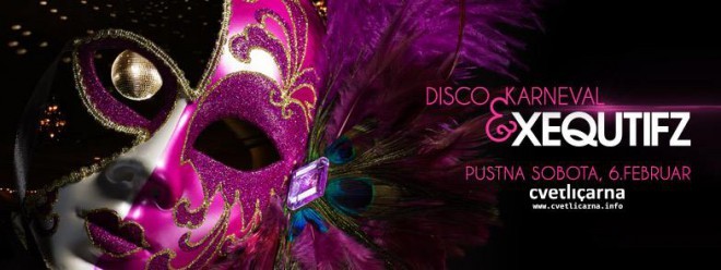 Disco Karneval 2016 v Cvetličarni.