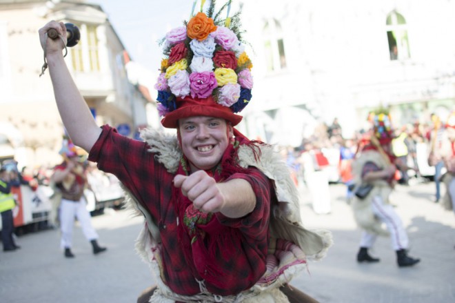 Mezinárodní karneval v Ptuji. 
