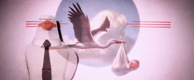 Animasjonsfilmen Storks vil få oss til å le til tårer.