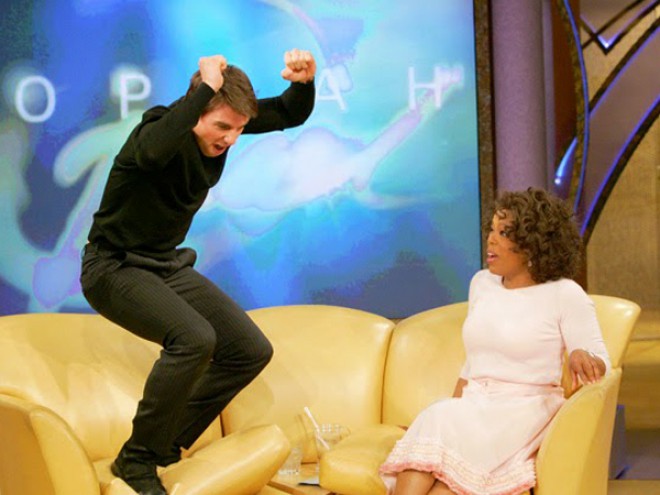 Tom Cruise, ko je bil še noro zaljubljen v Katie Holmes.