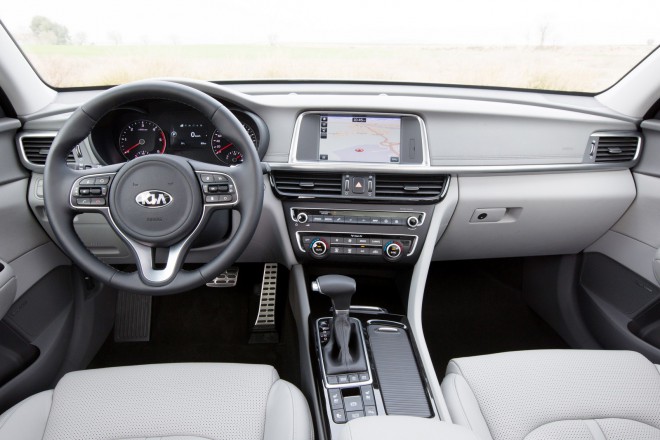 Kia Optima Sportswagon navduši tudi znotraj.
