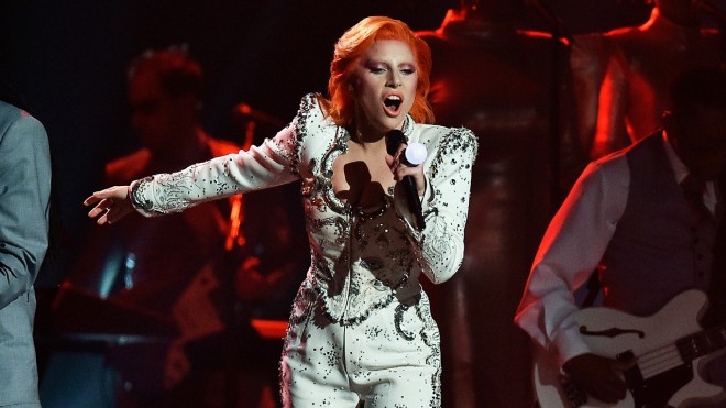Lady Gaga kot David Bowie