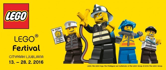 Lego festival v Cityparku.